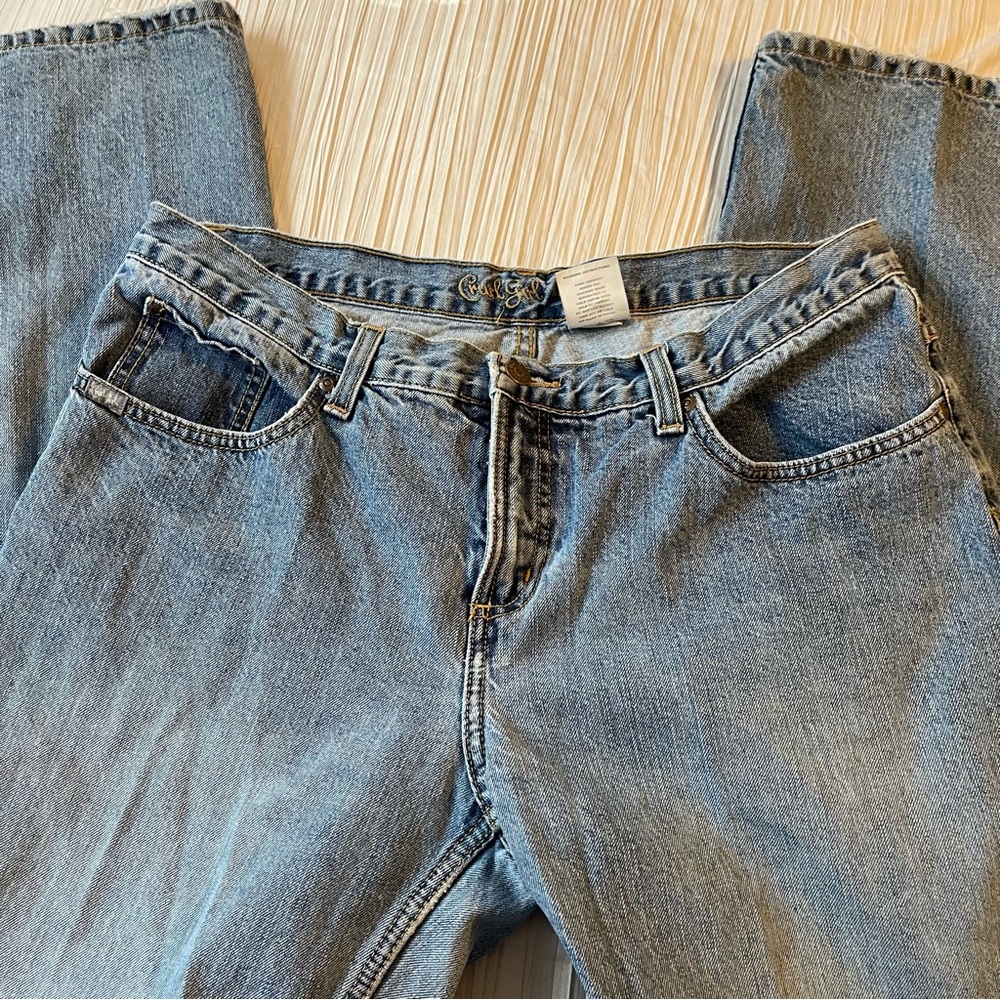 Cruel Girl slim faded denim jeans‎ wide size 17 Xlong